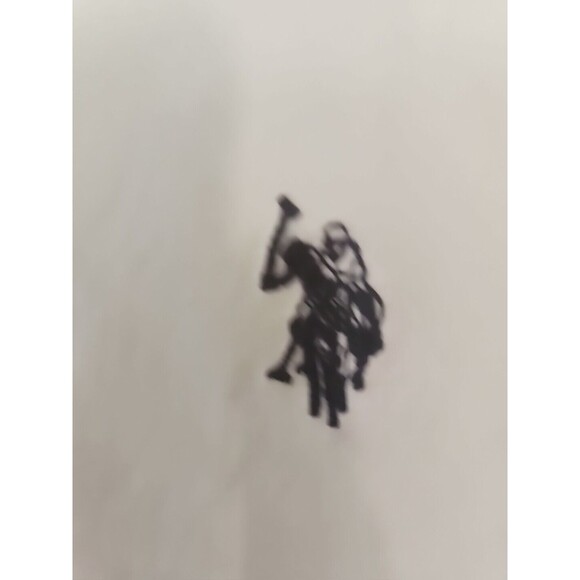 Men's U.S Polo Assn.  White Logo V-Neck Short Sleeve T-Shirt Size 3x Large - Picture 8 of 10